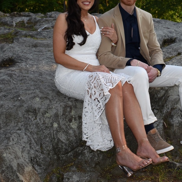 JAUS LIANA MIDI DRESS - WHITE - Picture 7 of 9